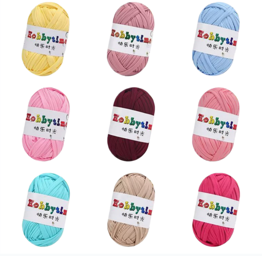 Fabric strip yarn -As seen in lena's Live