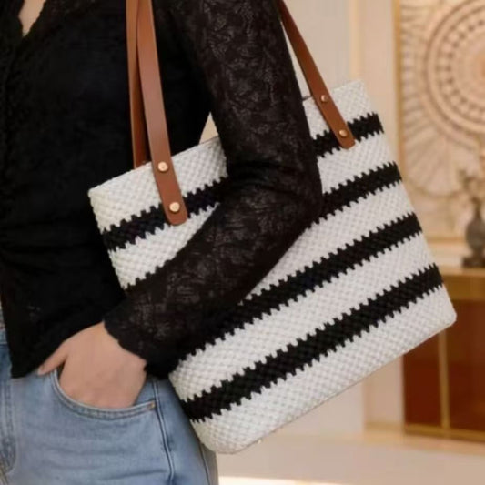 Lena DIY/  Summer Tote bag-Materials kit-Include Tutorial(Sitewide: Free Shipping Over $50 )