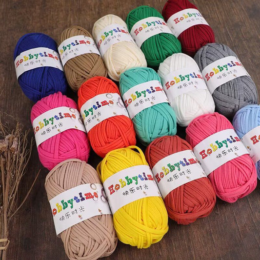 Fabric strip yarn -As seen in lena's Live