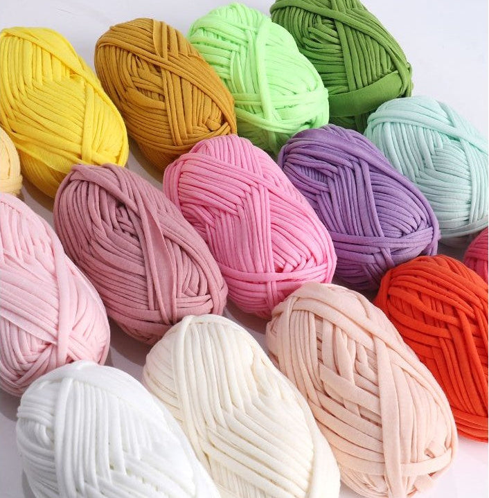 Fabric strip yarn -As seen in lena's Live