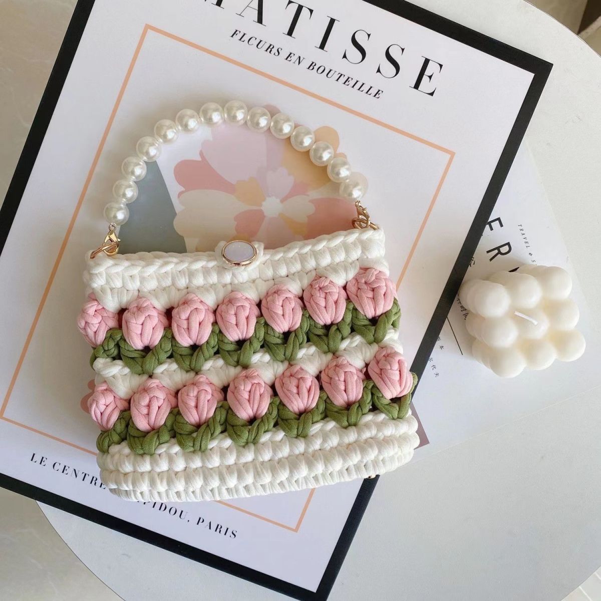 Lena DIY/Handmade Flower bag-Finished Goods