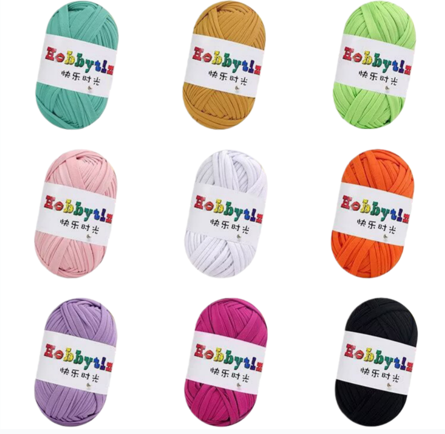 Fabric strip yarn -As seen in lena's Live