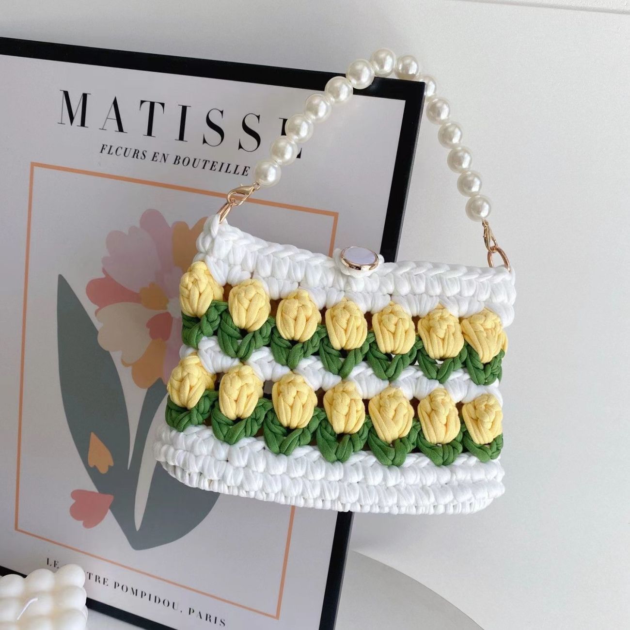 Lena DIY/Handmade Flower bag-Finished Goods