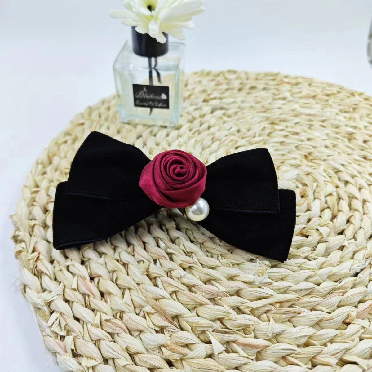 Spring hair clip Velvet material Advanced sense Hair clip on the back of the head(Sitewide: Free Shipping Over $50)