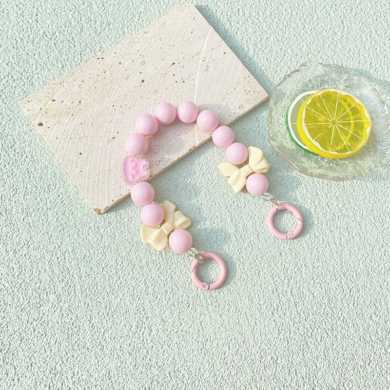 DIY Acrylic Candy-Colored Beaded Bag Chain |Phone  chain | Cup chain - Drip Oil Anti-Lost