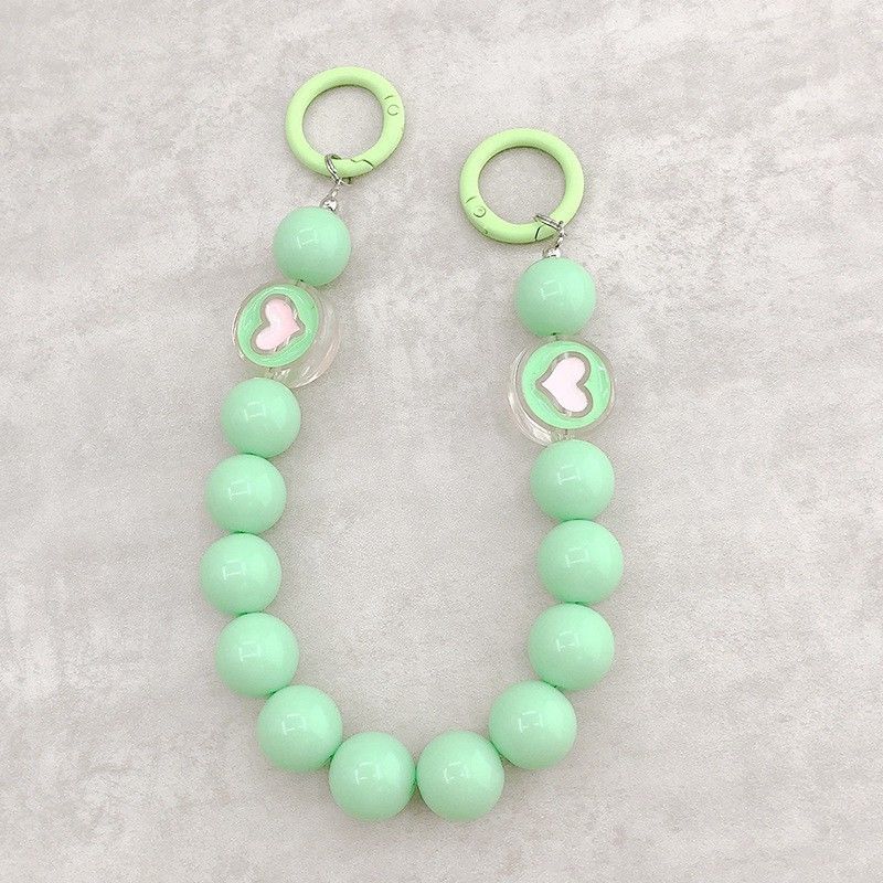 DIY Acrylic Candy-Colored Beaded Bag Chain |Phone  chain | Cup chain - Drip Oil Anti-Lost