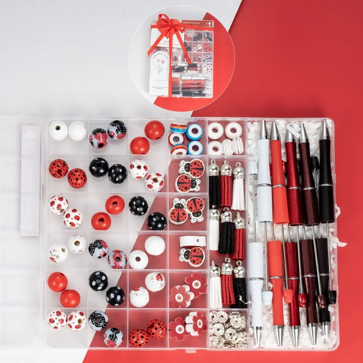 DIY Beaded Pen Sleeve Making Kit  | Inside Collection (Sitewide: Free Shipping Over $50)
