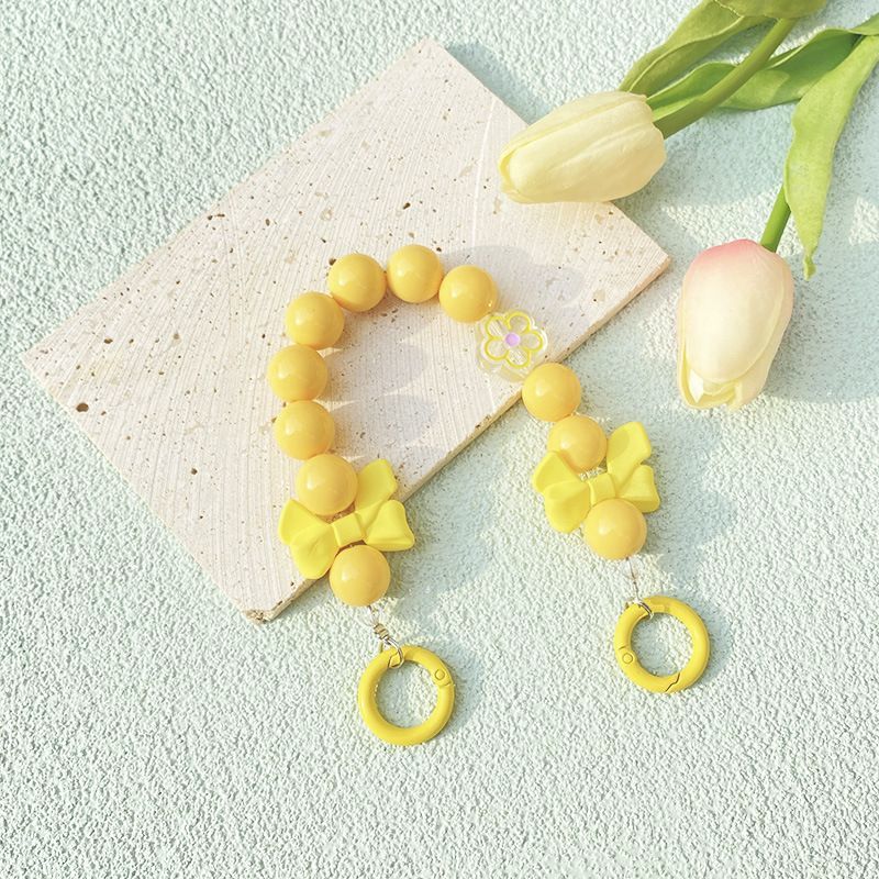 DIY Acrylic Candy-Colored Beaded Bag Chain |Phone  chain | Cup chain - Drip Oil Anti-Lost