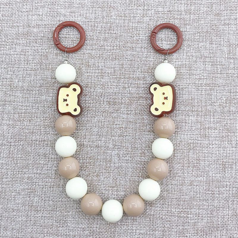 DIY Acrylic Candy-Colored Beaded Bag Chain |Phone  chain | Cup chain - Drip Oil Anti-Lost