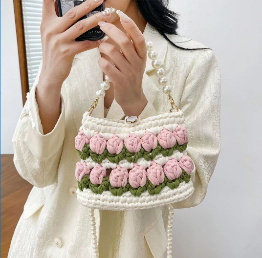 Lena DIY/Handmade Flower bag-Finished Goods