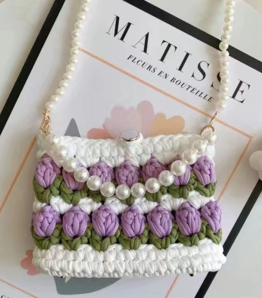 Lena DIY/Handmade Flower bag-Finished Goods