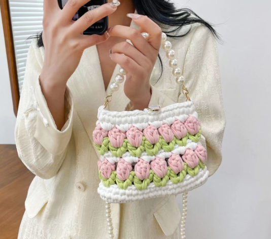 Lena DIY/Handmade Flower bag-Finished Goods