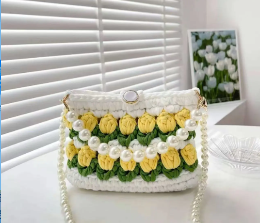 Lena DIY/Handmade Flower bag-Finished Goods