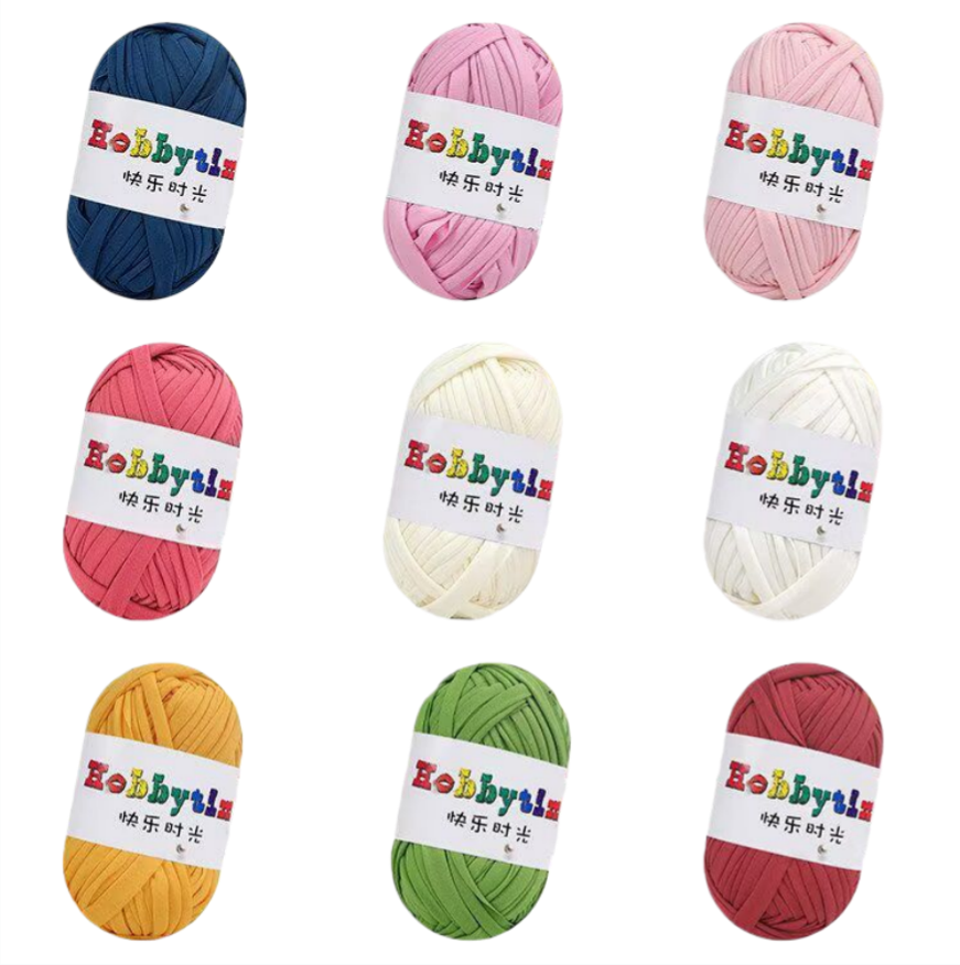 Fabric strip yarn -As seen in lena's Live