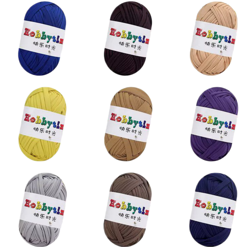 Fabric strip yarn -As seen in lena's Live