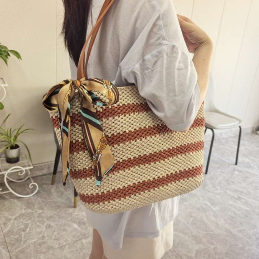 Lena DIY/Handcrafted  Summer |tote bag|Finished Goods( Free Shipping)