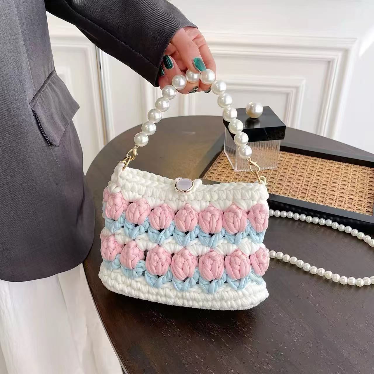 Lena DIY/Handmade Flower bag-Finished Goods