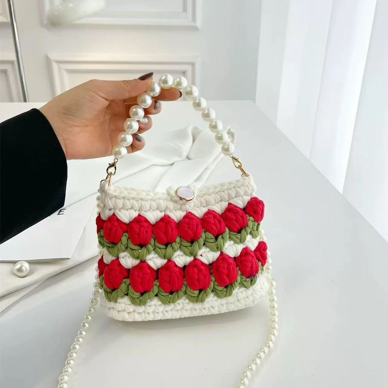 Lena DIY/Handmade Flower bag-Finished Goods